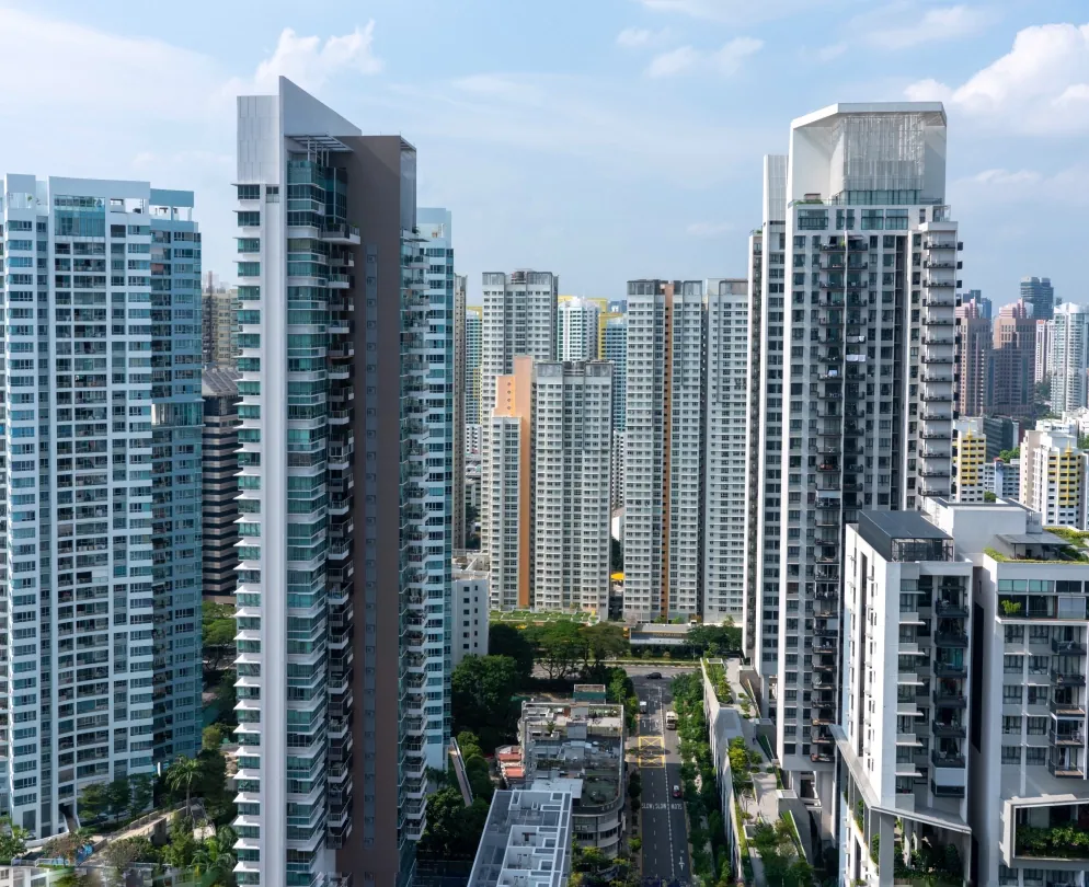 Modern real estate property and housing