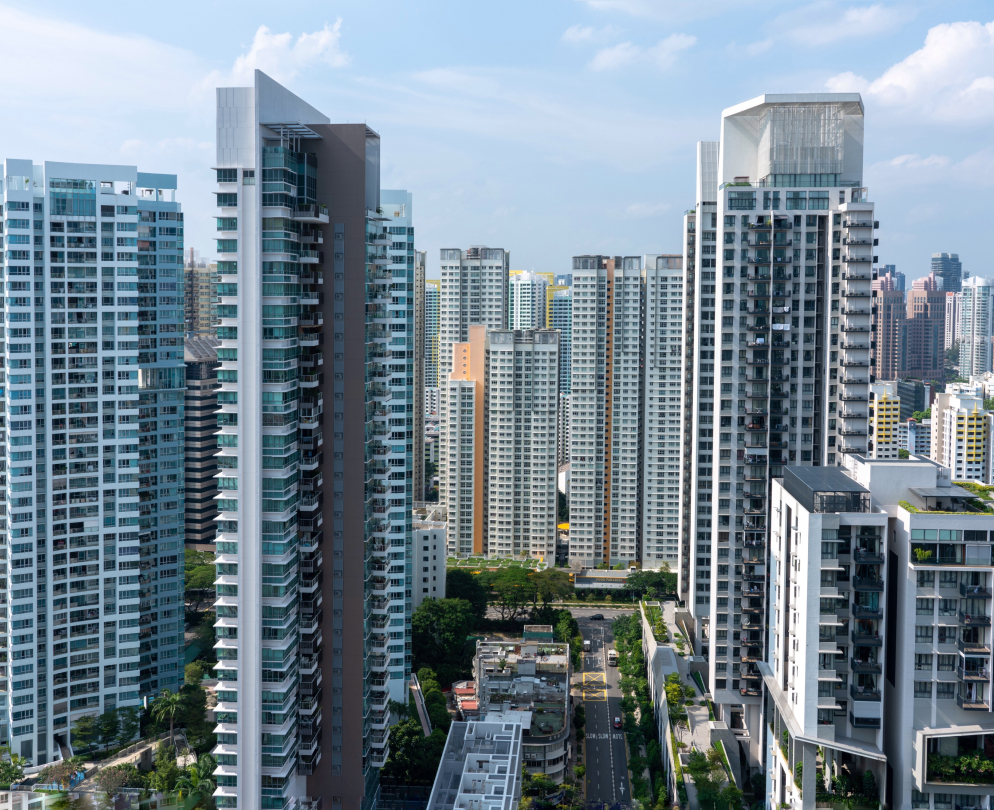 Modern real estate property and housing